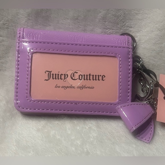 Violet Card Holder with Bow Charm - Picture 7 of 8